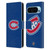 NHL Montreal Canadiens Plain Leather Book Wallet Case Cover For Google Pixel 9 / Pixel 9 Pro
