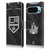NHL Los Angeles Kings Jersey Leather Book Wallet Case Cover For Google Pixel 9 / Pixel 9 Pro