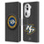 NHL Nashville Predators Puck Texture Leather Book Wallet Case Cover For OPPO Reno11