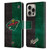 NHL Minnesota Wild Half Distressed Leather Book Wallet Case Cover For Apple iPhone 16 Pro