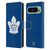 NHL Toronto Maple Leafs Plain Leather Book Wallet Case Cover For Google Pixel 9 Pro XL