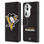 NHL Pittsburgh Penguins Plain Leather Book Wallet Case Cover For OPPO Reno11