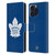 NHL Toronto Maple Leafs Plain Leather Book Wallet Case Cover For Apple iPhone 16 Pro Max