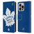 NHL Toronto Maple Leafs Oversized Leather Book Wallet Case Cover For Apple iPhone 16 Pro