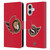 NHL Ottawa Senators Plain Leather Book Wallet Case Cover For Apple iPhone 16