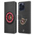 NHL Ottawa Senators Puck Texture Leather Book Wallet Case Cover For Apple iPhone 16 Pro Max