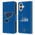 NHL St Louis Blues Plain Leather Book Wallet Case Cover For Apple iPhone 16