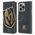 NHL Vegas Golden Knights Oversized Leather Book Wallet Case Cover For Apple iPhone 16 Pro