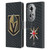 NHL Vegas Golden Knights Net Pattern Leather Book Wallet Case Cover For OPPO Reno11 Pro