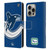 NHL Vancouver Canucks Oversized Leather Book Wallet Case Cover For Apple iPhone 16 Pro