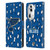 NHL St Louis Blues Leopard Patten Leather Book Wallet Case Cover For OPPO Reno11