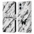 NHL Washington Capitals Marble Leather Book Wallet Case Cover For Apple iPhone 16