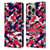 NHL Washington Capitals Camouflage Leather Book Wallet Case Cover For Apple iPhone 16 Pro