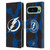 NHL Tampa Bay Lightning Cow Pattern Leather Book Wallet Case Cover For Google Pixel 9 Pro XL