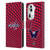 NHL Washington Capitals Net Pattern Leather Book Wallet Case Cover For OPPO Reno11
