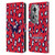 NHL Washington Capitals Leopard Patten Leather Book Wallet Case Cover For OPPO Reno11 Pro