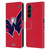 NHL Washington Capitals Oversized Leather Book Wallet Case Cover For Samsung Galaxy A55 5G