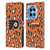 NHL Philadelphia Flyers Leopard Patten Leather Book Wallet Case Cover For OnePlus 12R