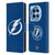 NHL Tampa Bay Lightning Plain Leather Book Wallet Case Cover For OnePlus 12R