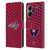 NHL Washington Capitals Net Pattern Leather Book Wallet Case Cover For Xiaomi Redmi Note 13 Pro Plus 5G