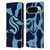 NHL Seattle Kraken Cow Pattern Leather Book Wallet Case Cover For Google Pixel 9 / Pixel 9 Pro