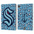 NHL Seattle Kraken Leopard Patten Leather Book Wallet Case Cover For Apple iPad Pro 13 M4 2024