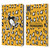 NHL Pittsburgh Penguins Leopard Patten Leather Book Wallet Case Cover For Apple iPad Pro 11 M4 2024