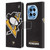 NHL Pittsburgh Penguins Oversized Leather Book Wallet Case Cover For OnePlus 12R