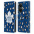 NHL Toronto Maple Leafs Leopard Patten Leather Book Wallet Case Cover For OnePlus Nord CE 3 Lite 5G