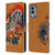 Cat Coquillette Tropical Wildlife Zebra Leap Leather Book Wallet Case Cover For Nokia X30
