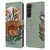 Cat Coquillette Tropical Wildlife Leopard Moonrise Leather Book Wallet Case Cover For Samsung Galaxy S22+ 5G