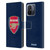 Arsenal FC Crest 2 Full Colour Blue Leather Book Wallet Case Cover For Xiaomi Redmi 12C