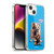 P.D. Moreno Furry Fun Artwork German Shepherd Mirror Soft Gel Case for Apple iPhone 14 Plus & MagSafe