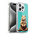 P.D. Moreno Furry Fun Artwork Sitting Cat Soft Gel Case for Apple iPhone 15 Pro & MagSafe