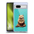 P.D. Moreno Furry Fun Artwork Sitting Cat Soft Gel Case for Google Pixel 7a