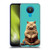 P.D. Moreno Furry Fun Artwork Sitting Cat Soft Gel Case for Nokia 1.4