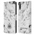 Newcastle United Football Club Crest White Marble Leather Book Wallet Case Cover For LG K22
