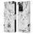 Newcastle United Football Club Crest White Marble Leather Book Wallet Case Cover For OPPO A57s