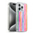 Ninola Colorful Geometric Rainbow Stripes Soft Gel Case for Apple iPhone 15 Pro & MagSafe
