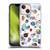 Ninola Colourful Patterns Space Planets White Soft Gel Case for Apple iPhone 13 Mini
