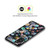 Ninola Colourful Patterns Space Planets Black Soft Gel Case for Samsung Galaxy S24 5G