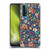 Ninola Colourful Prints Blue Floral Soft Gel Case for Huawei P Smart (2021)