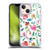 Ninola Flower Patterns Floral Green Soft Gel Case for Apple iPhone 13 Mini