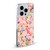 Ninola Flower Patterns Wild Grasses Pink Soft Gel Case for Apple iPhone 13 Mini