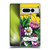 Frida Kahlo Purple Florals Butterfly Soft Gel Case for Google Pixel 7 Pro