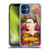 Frida Kahlo Red Florals Portrait Pattern Soft Gel Case for Apple iPhone 12 Mini & MagSafe