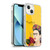 Frida Kahlo Red Florals Portrait Soft Gel Case for Apple iPhone 13