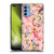 Ninola Flower Patterns Wild Grasses Pink Soft Gel Case for OPPO Reno 4 5G