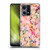 Ninola Flower Patterns Wild Grasses Pink Soft Gel Case for OPPO Reno8 4G