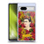 Frida Kahlo Red Florals Portrait Pattern Soft Gel Case for Google Pixel 7a